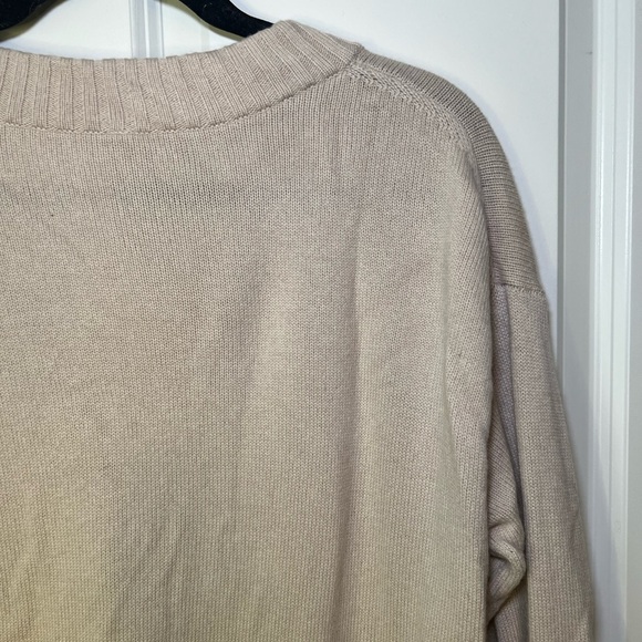 Athleta Wool Cashmere V-Neck Tunic Sweater - Picture 6 of 9